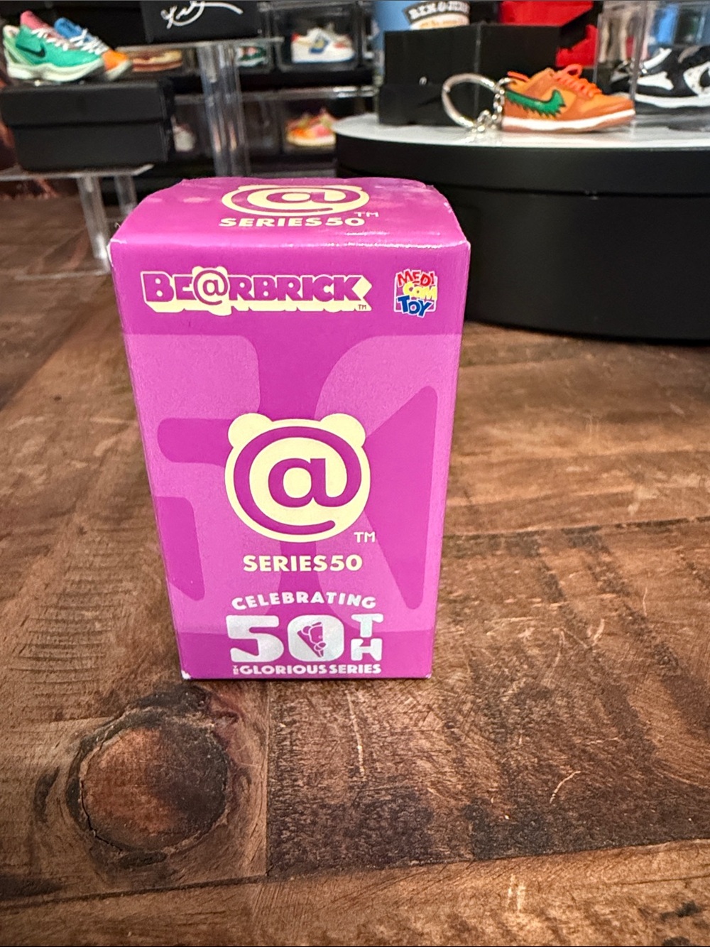 BE@RBRICK Series 50 Purple Collectible Figure Box unopened